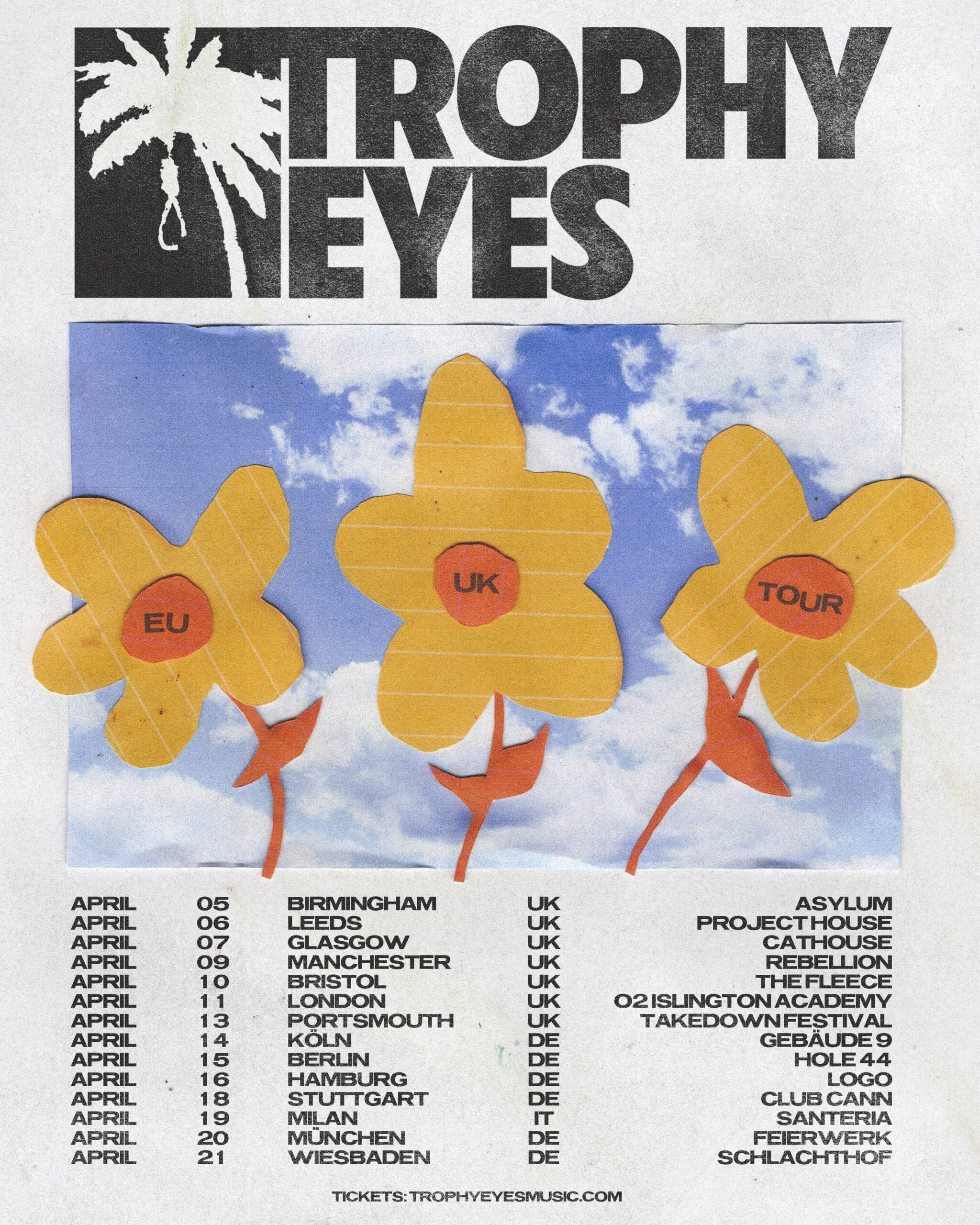 Trophy Eyes European Tour 2024