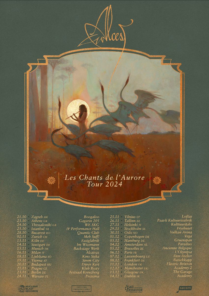 Alcest European Tour 2024