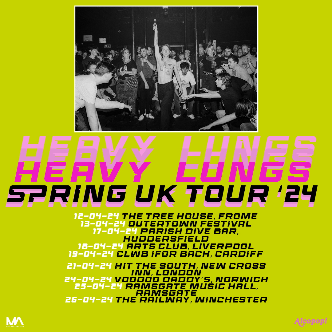 Heavy Lungs UK Tour 2024