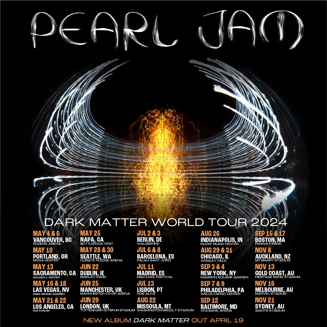 Pearl Jam World Tour 2024