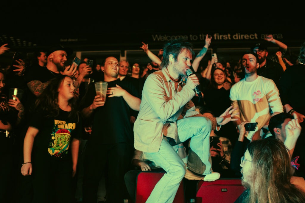 Enter Shikari live @ First Direct Arena, Leeds. Photo Credit: Dev Place Photos