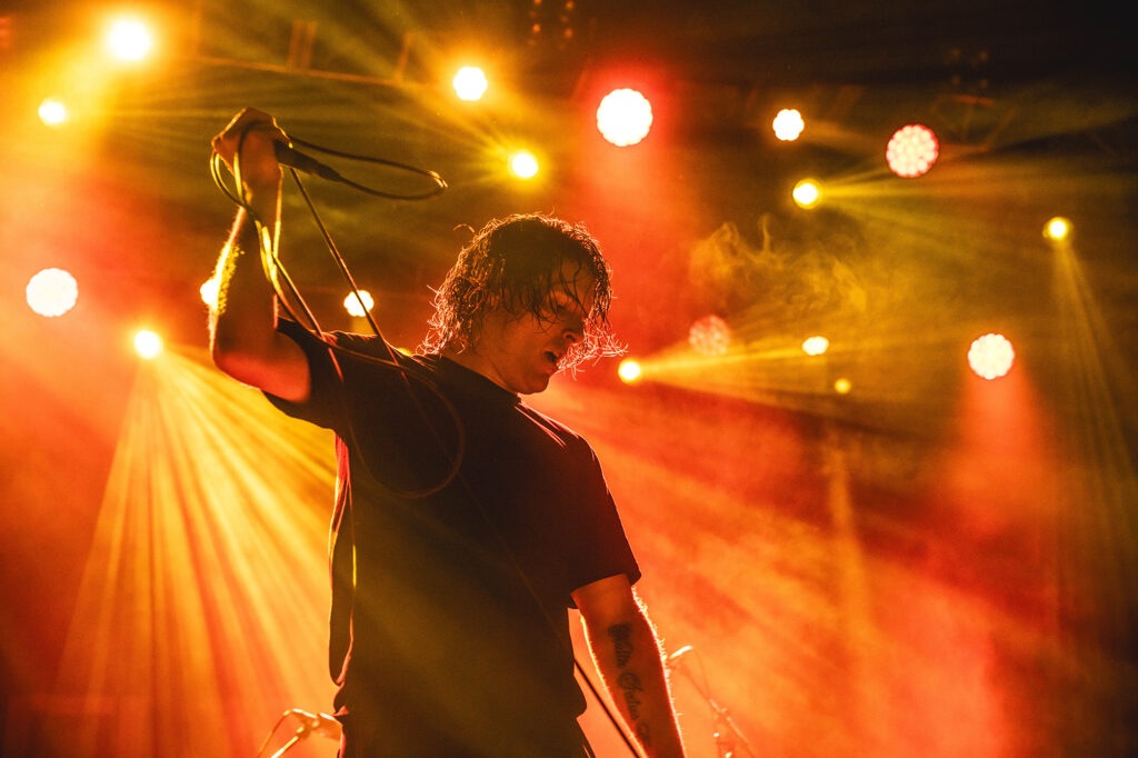 Deafheaven live @ O2 Forum Kentish Town, London. Photo Credit: Sarah Tsang