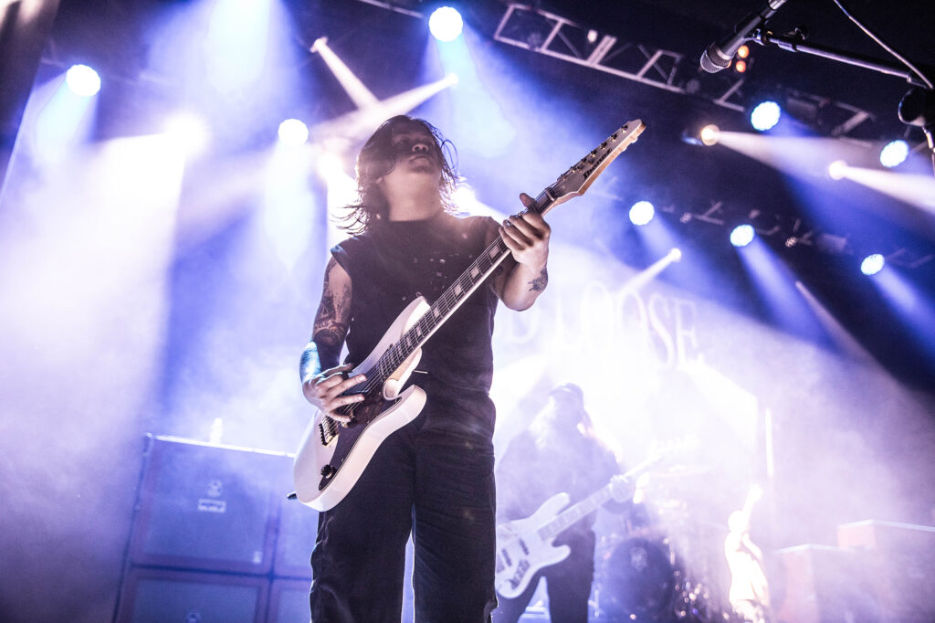 Knocked Loose live @ O2 Forum Kentish Town, London. Photo Credit: Sarah Tsang