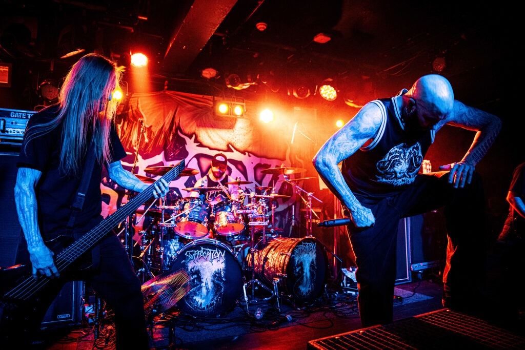 Suffocation live @ Club Academy, Manchester. Photo Credit: Jess Robinson