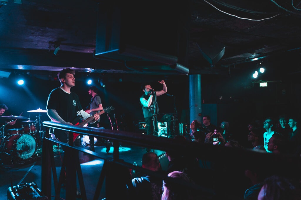 Crashface live @ The Underworld, London. Photo Credit: C Wilkinson