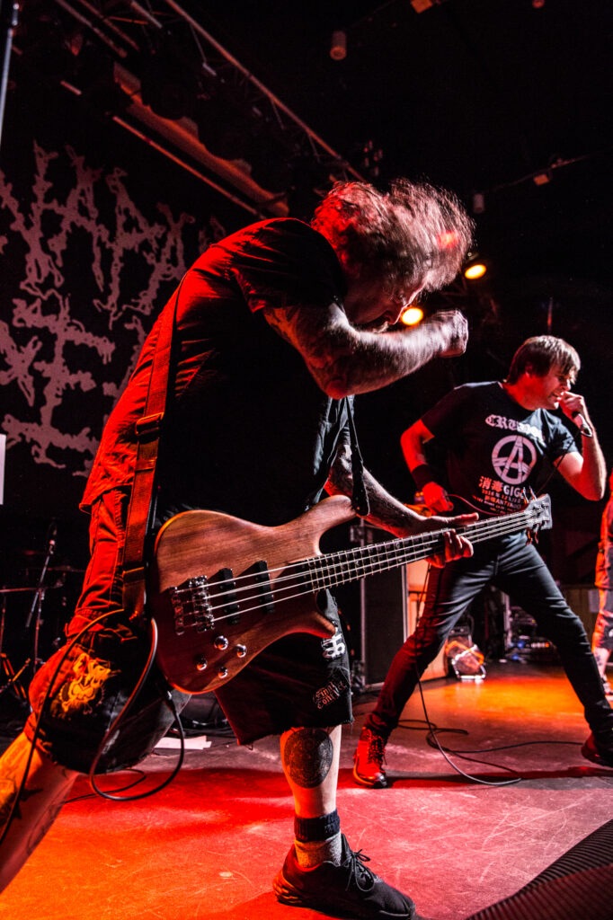 Napalm Death live @ Queen Margaret Union, Glasgow. Photo Credit: Duncan McCall