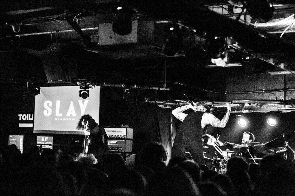 Signs Of The Swarm live @ Slay, Glasgow. Photo Credit: Duncan McCall