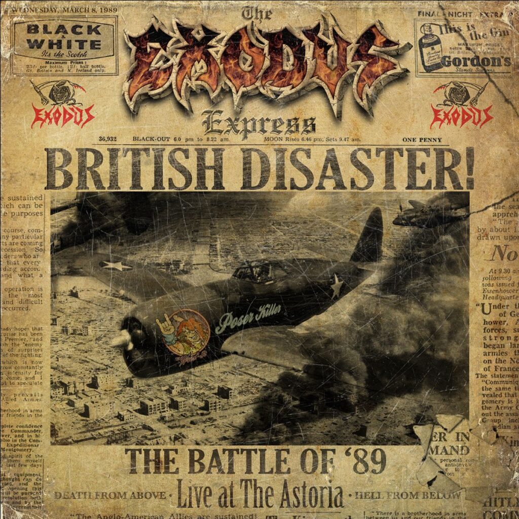 British Disaster The Battle of '89 (Live At The Astoria) - Exodus