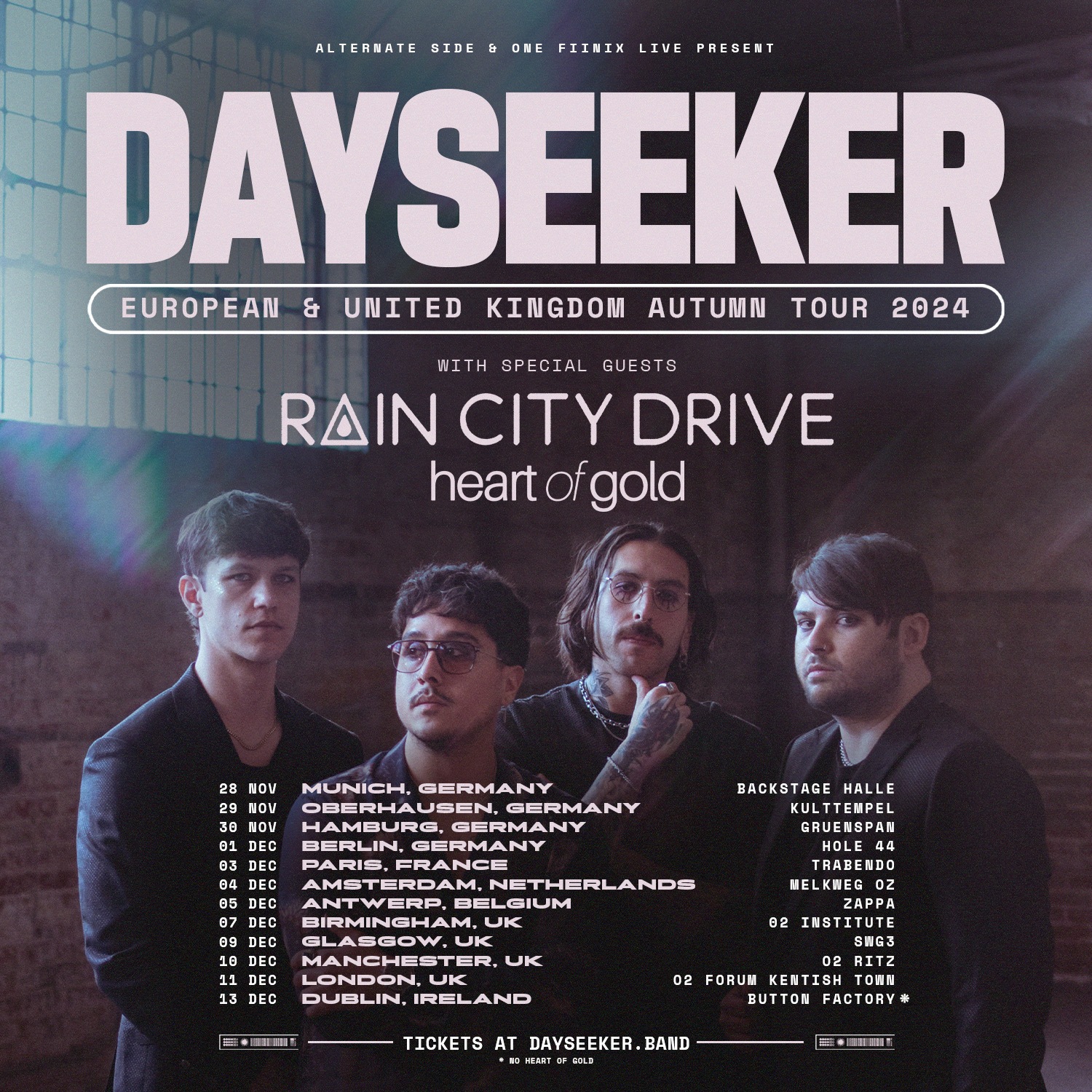 Dayseeker European Tour 2024