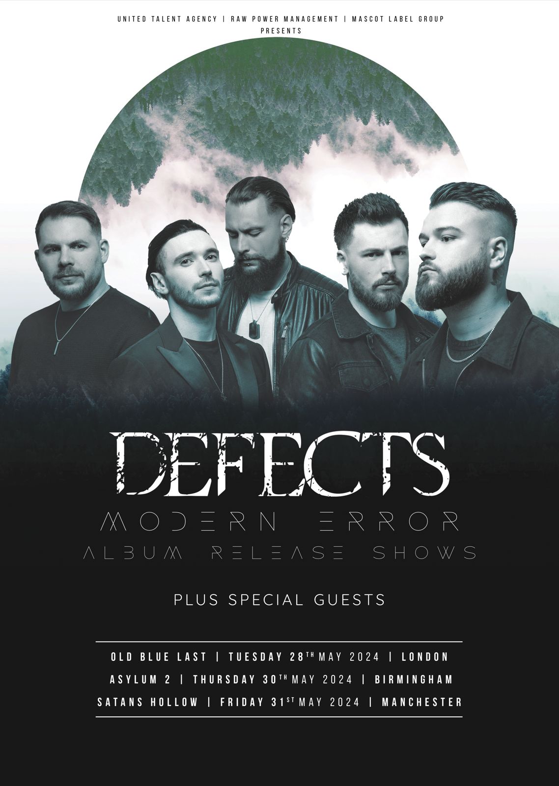 Defects UK Tour 2024