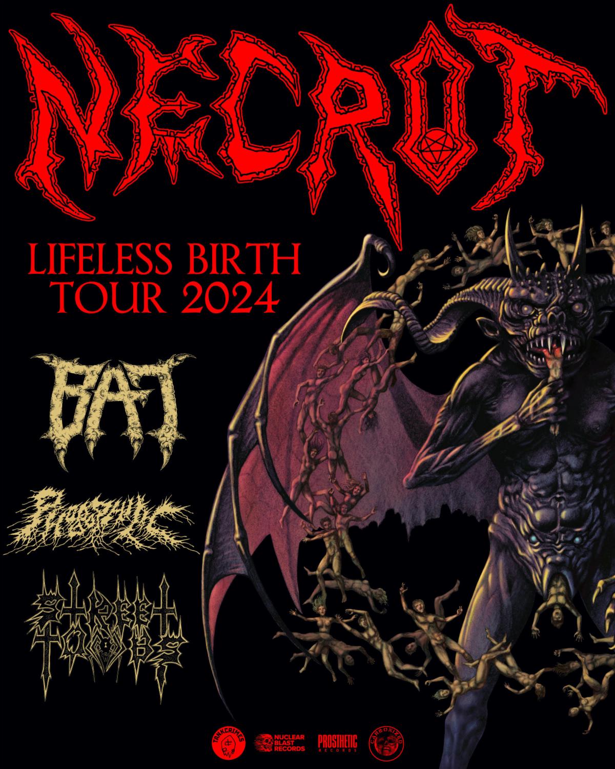 Necrot North American Tour 2024