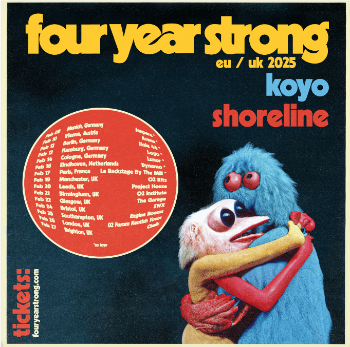 Four Year Strong European Tour 2024