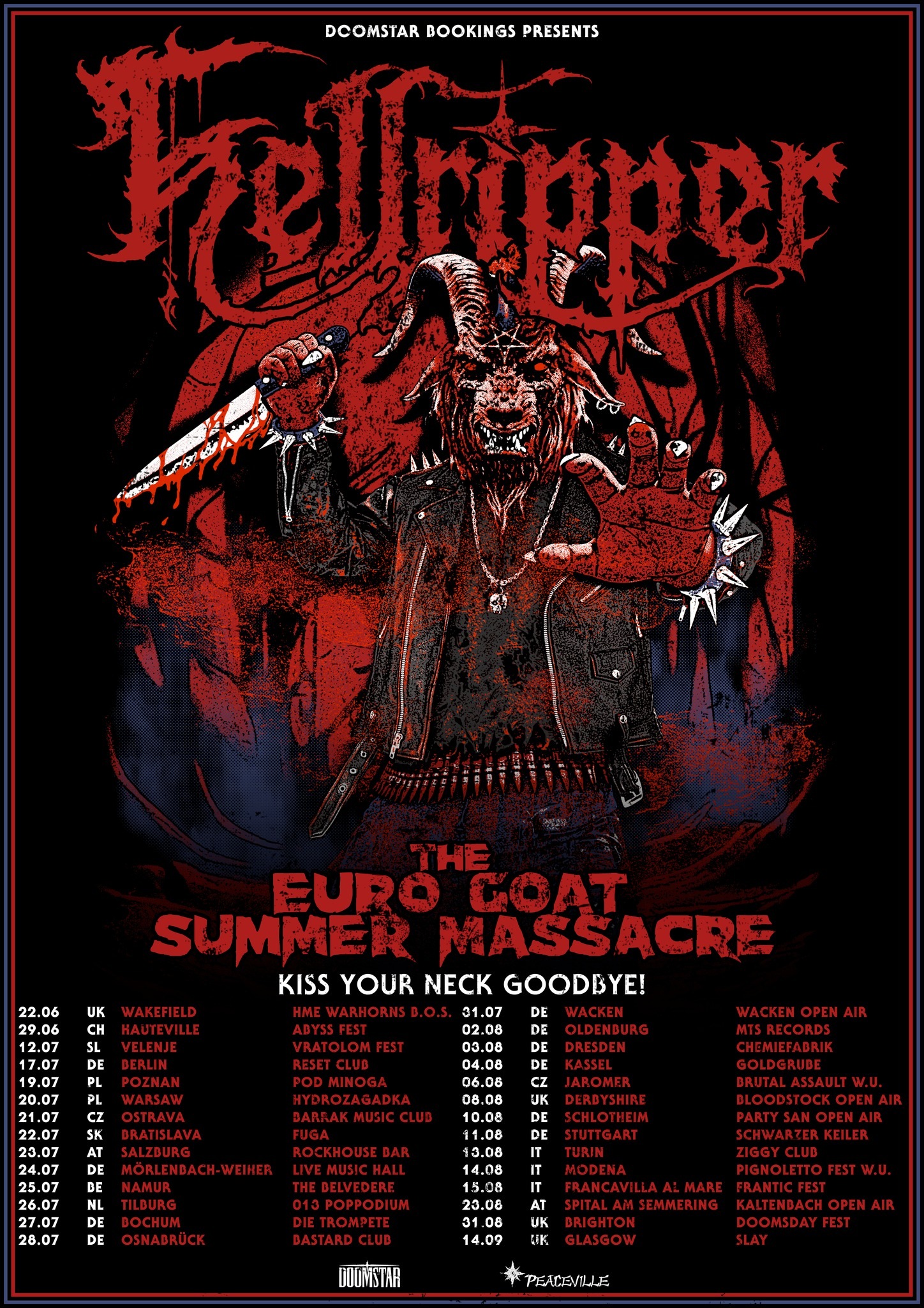 Hellripper European Summer Tour 2024