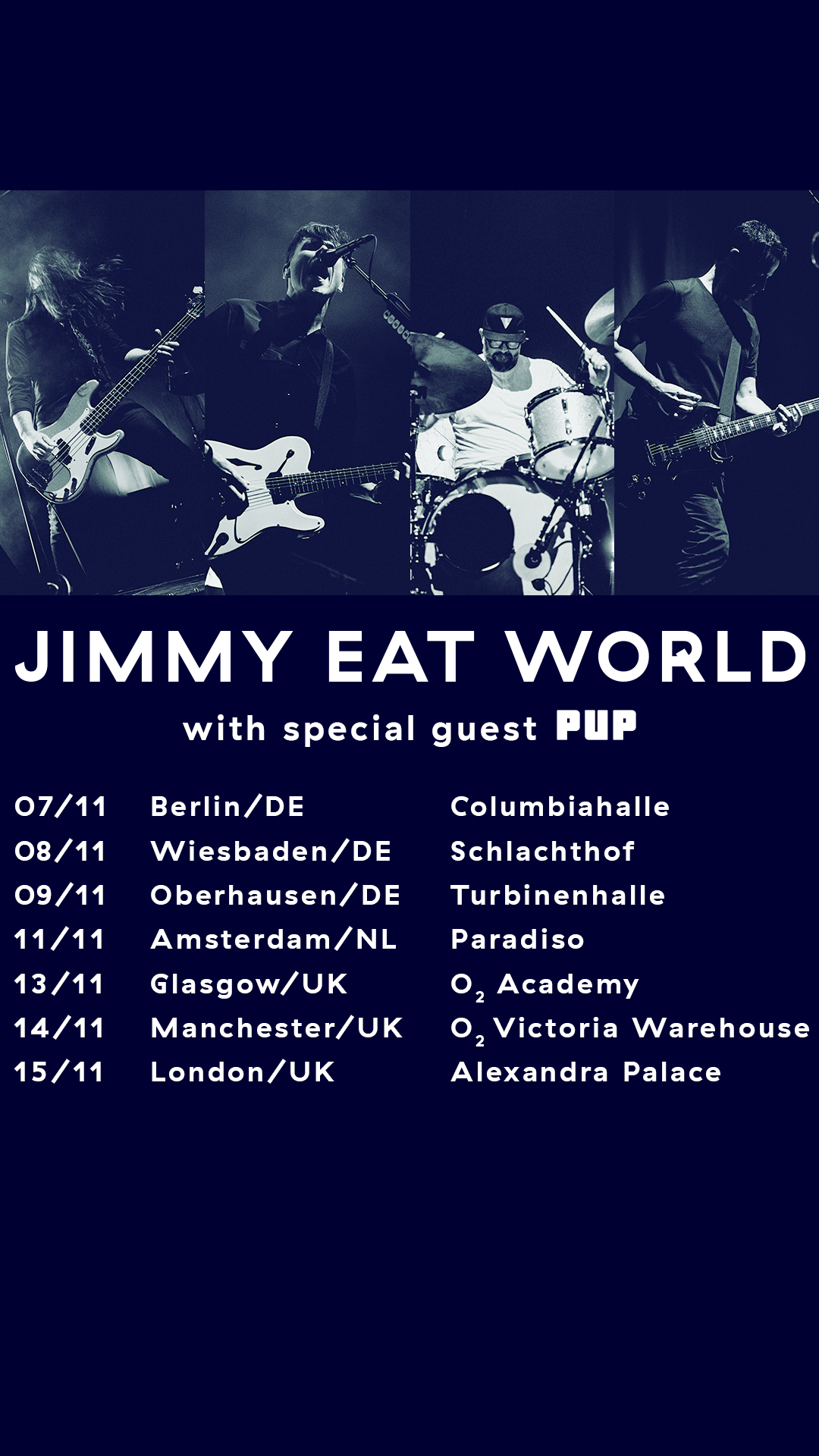 Jimmy Eat World European Tour 2024