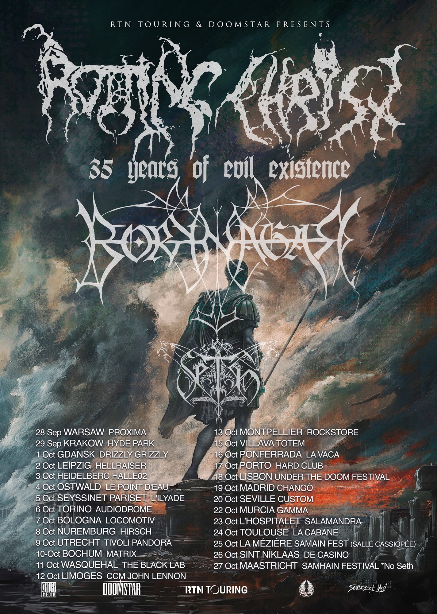 Rotting Christ European Tour 2024