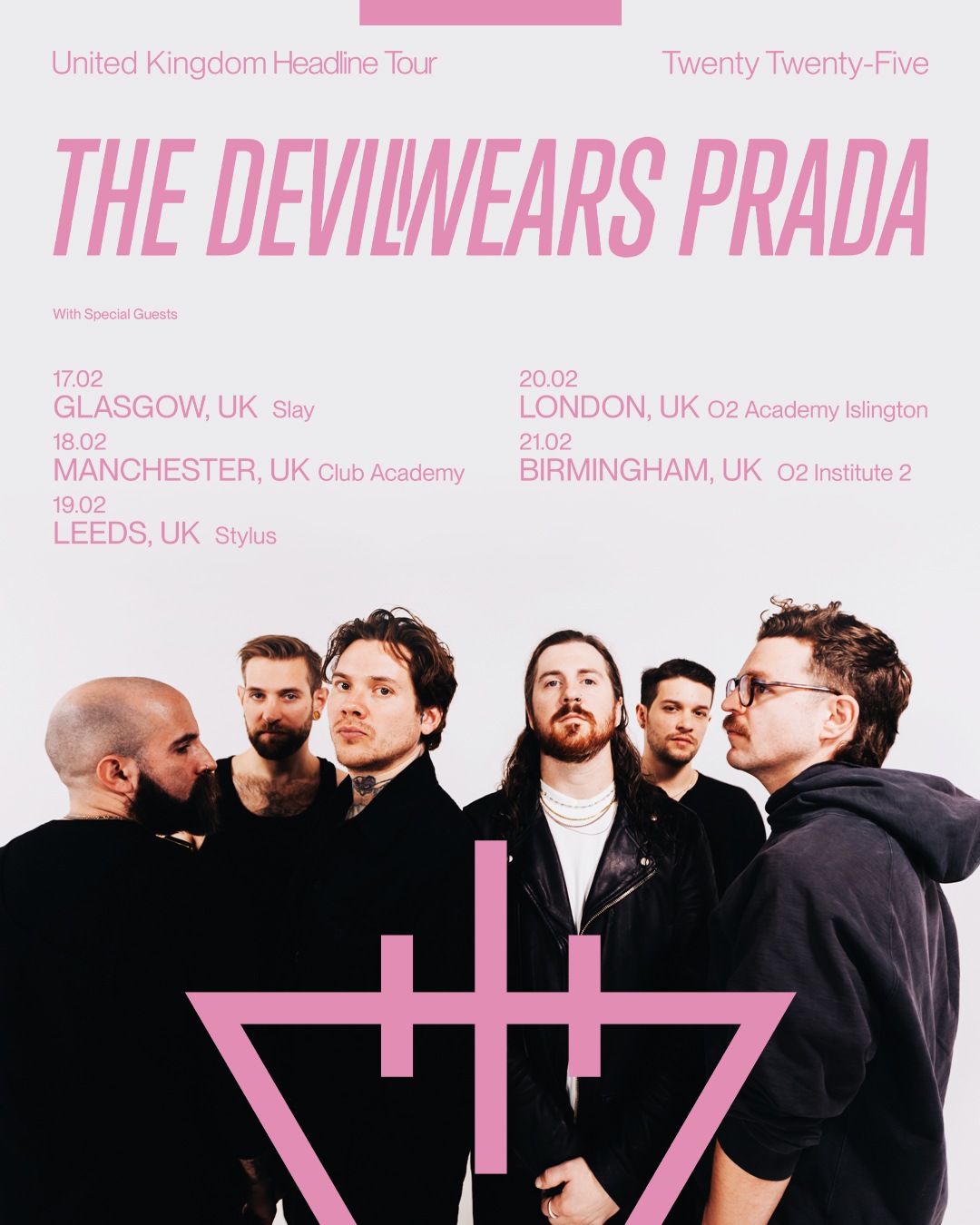 The Devil Wears Prada UK Tour 2025