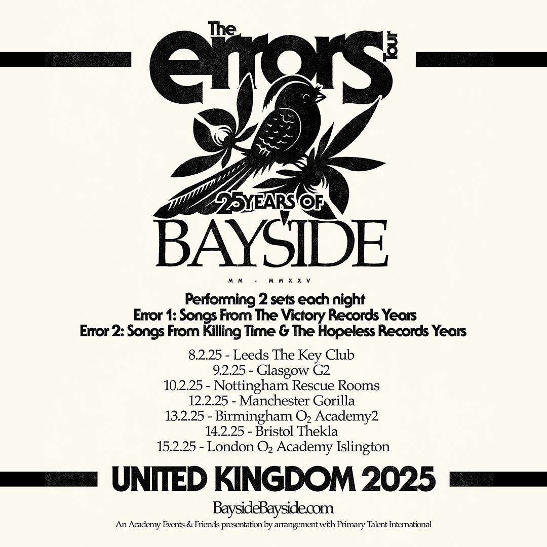 Bayside UK Tour 2024