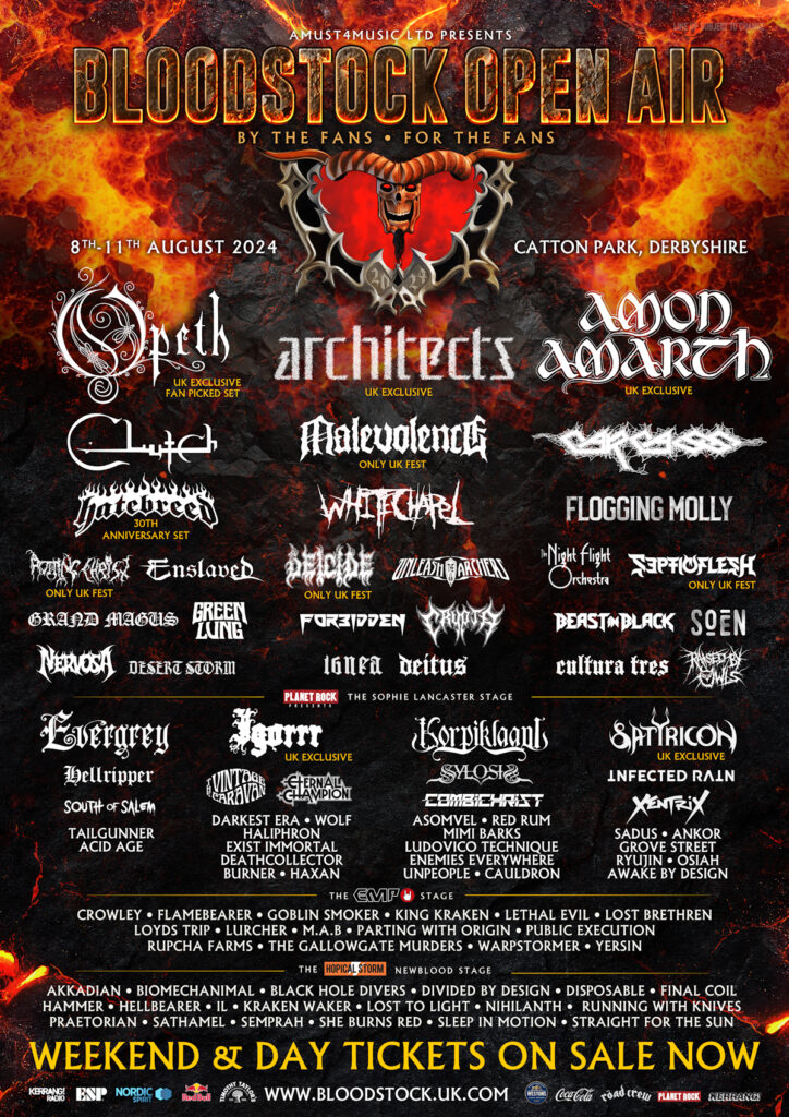 Bloodstock Festival announce nine new bands - Distorted Sound Magazine