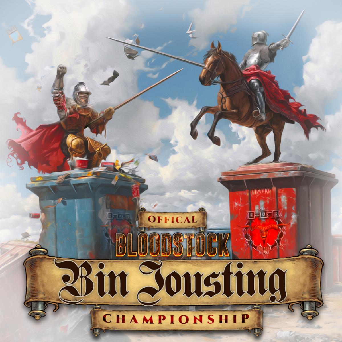 Bloodstock Festival 2024 - Bin Jousting