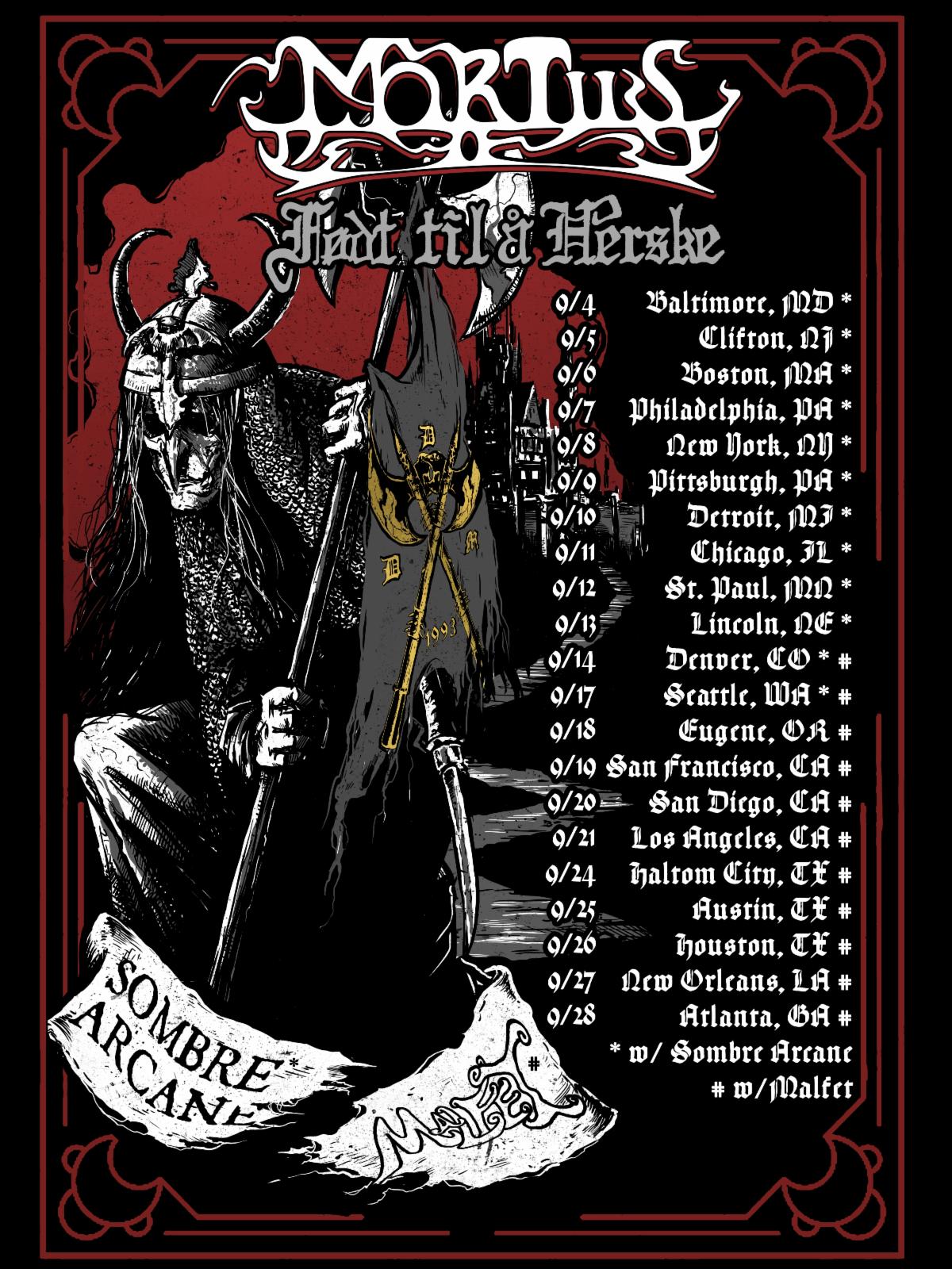 Mortiis North American Tour 2024