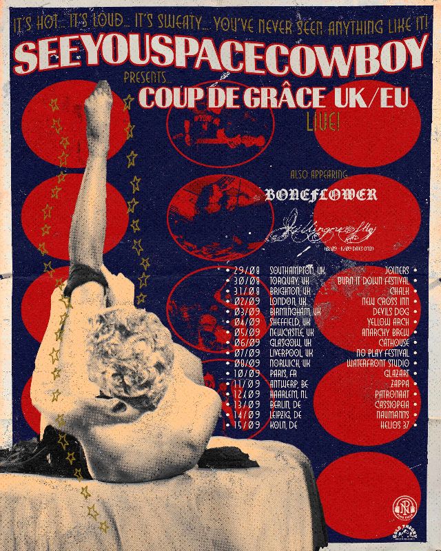 SeeYouSpaceCowboy European Tour 2024