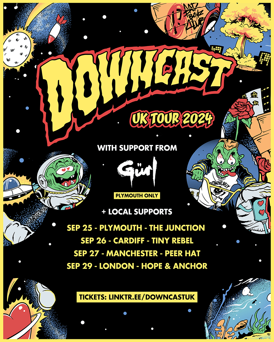 downcast UK tour 2024