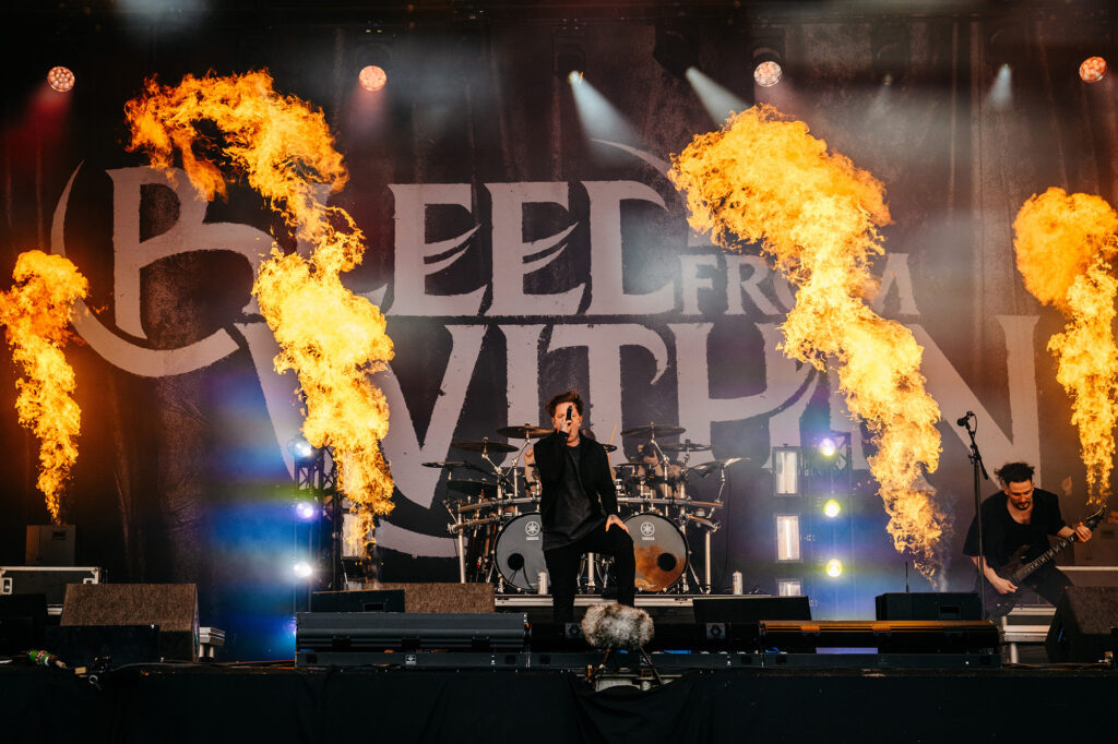 Bleed From Within live @ Download Festival 2024. Photo Credit: James Bridle