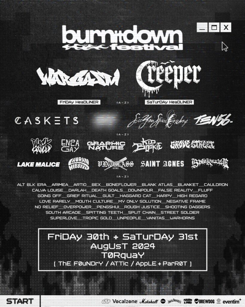 Burn It Down Festival 2024 - Announcement 3