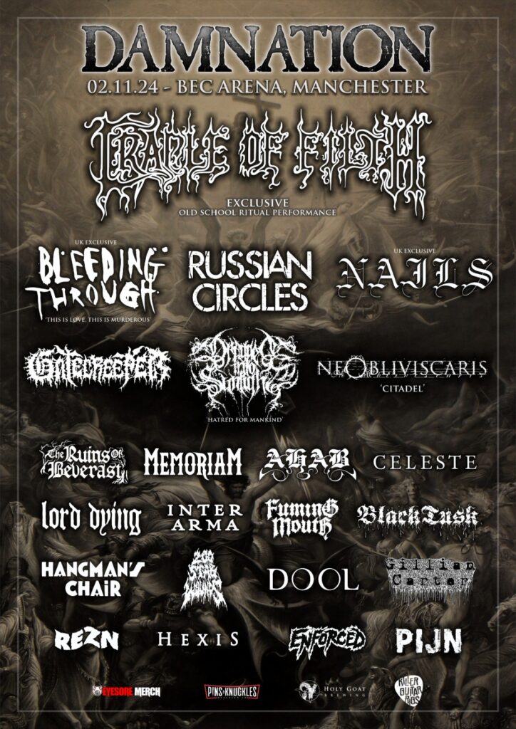 Damnation Festival 2024 - Announcement 6