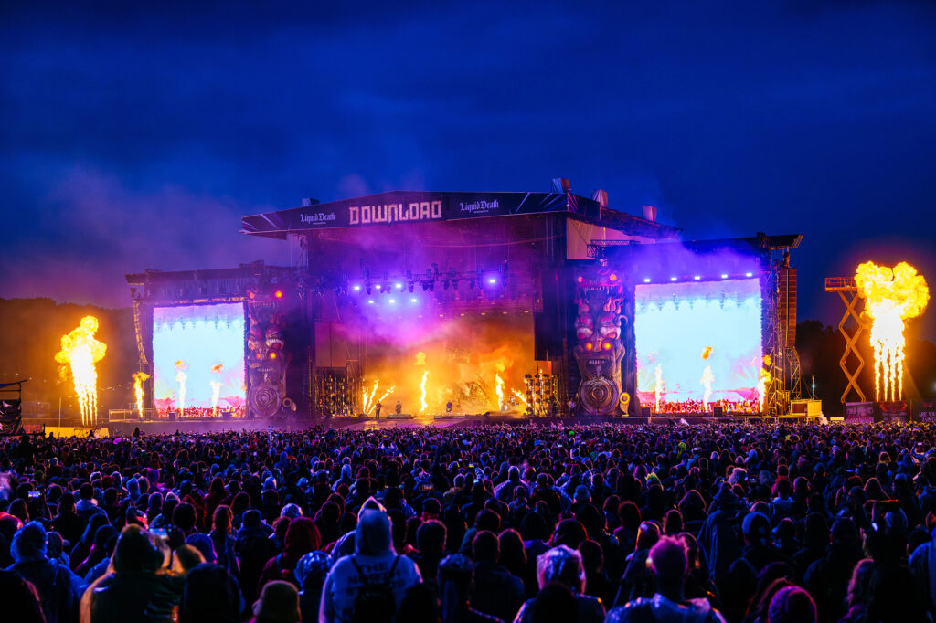 Fall Out Boy live @ Download Festival 2024. Photo Credit: Todd Owyoung