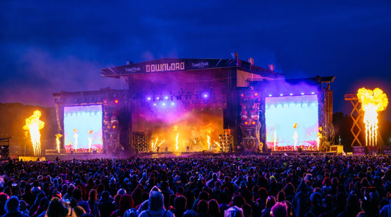 Fall Out Boy live @ Download Festival 2024. Photo Credit: Todd Owyoung