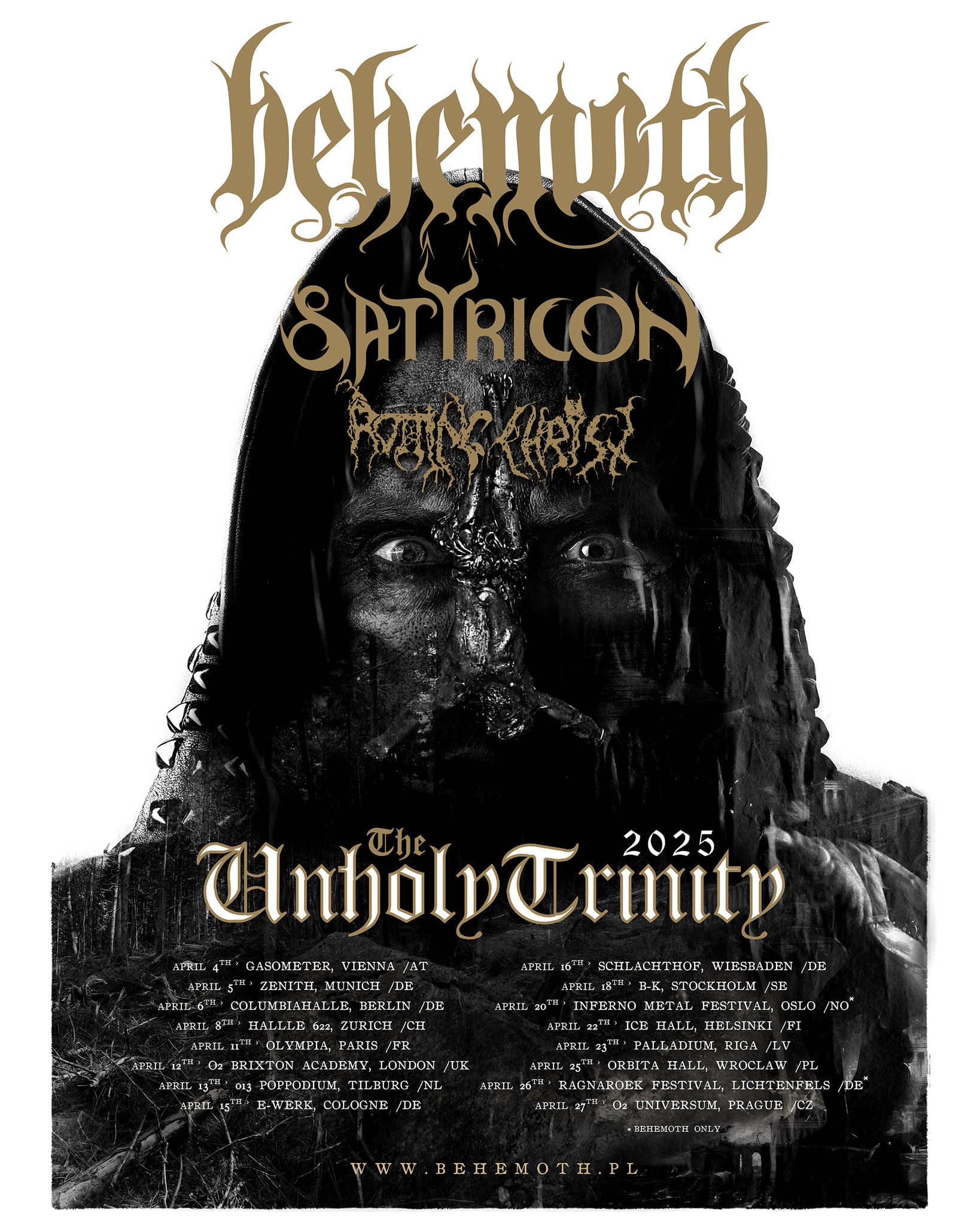 Behemoth European Tour 2025