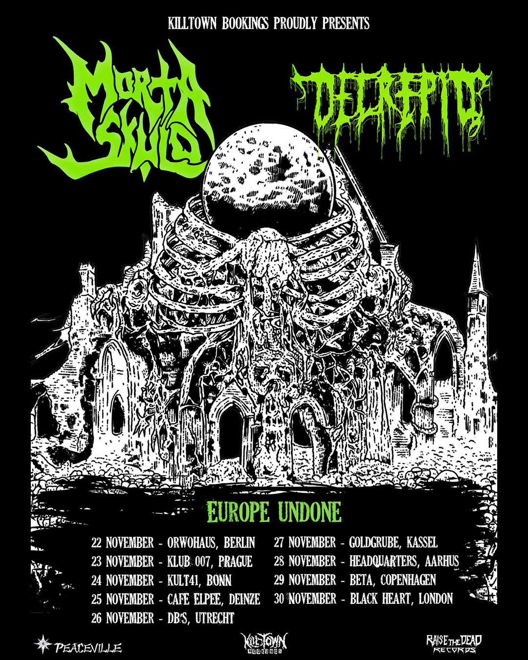 Morta Skuld European Tour 2024