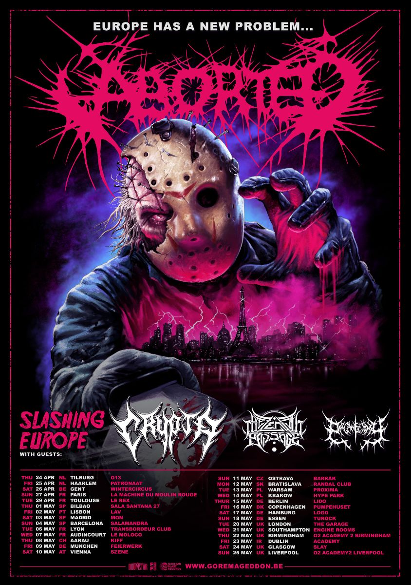 Aborted European Tour 2025