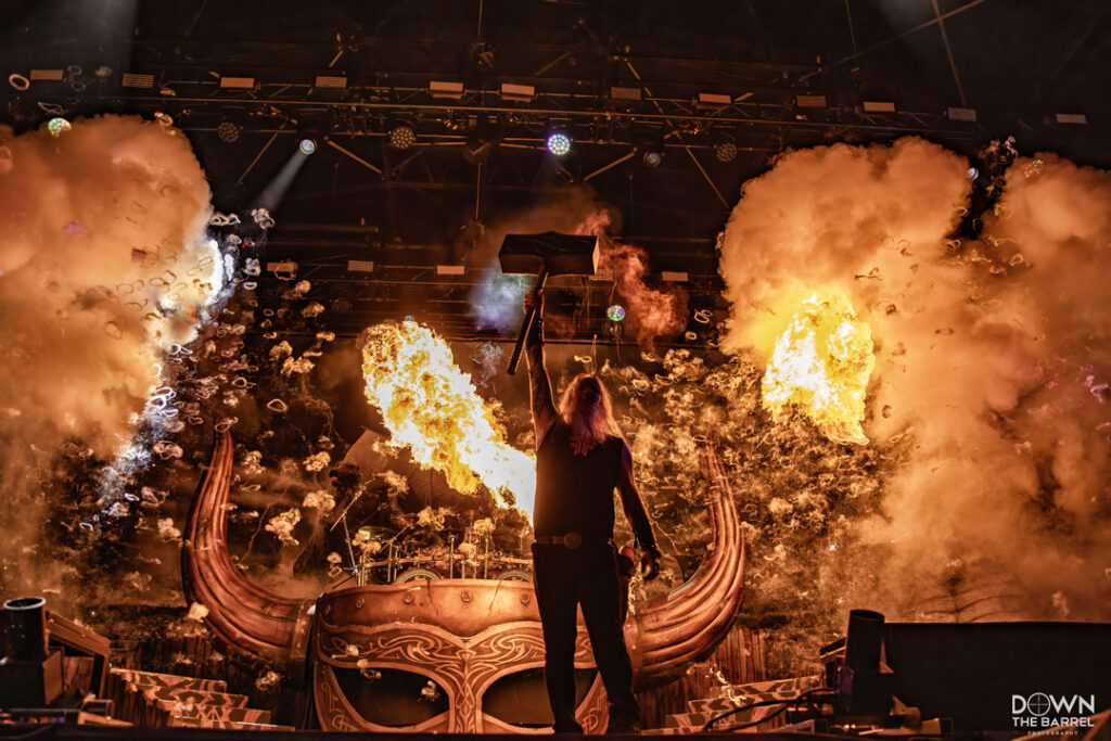 Amon Amarth live @ Bloodstock Festival 2024. Photo Credit: Down The Barrel Photography