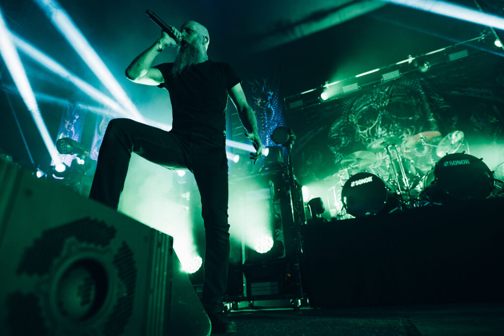 Meshuggah live @ ArcTanGent 2024. Photo Credit: Derek Bremner