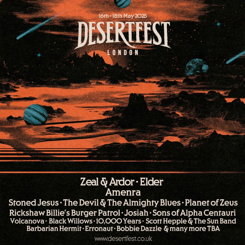 Desertfest London 2025 - Announcement 1