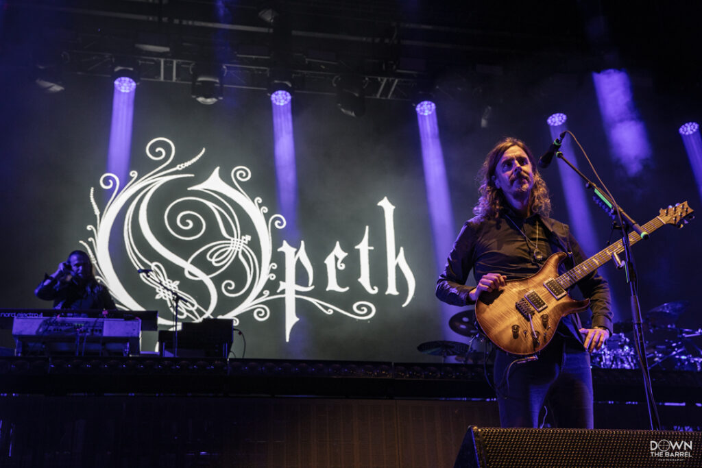 Opeth live @ Bloodstock Festival 2024. Photo Credit: Down The Barrel Photography