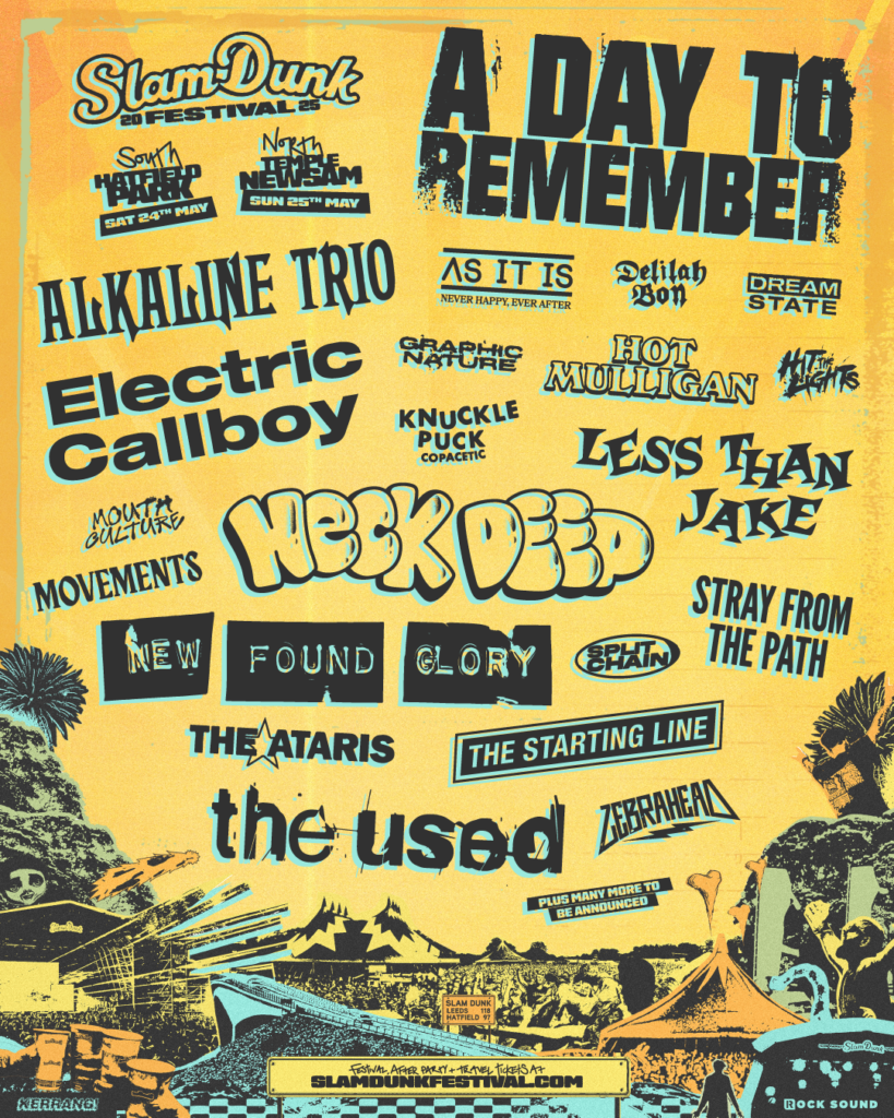 Slam Dunk Festival 2025 - Announcement 1