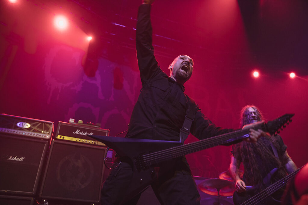 Immolation live @ The Roundhouse, London. Photo Credit: Sarah Tsang