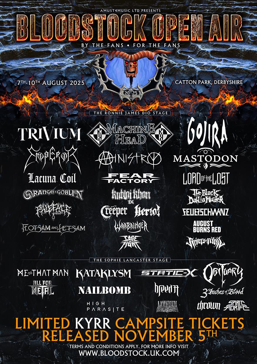 Bloodstock Festival 2025 - Announcement 3