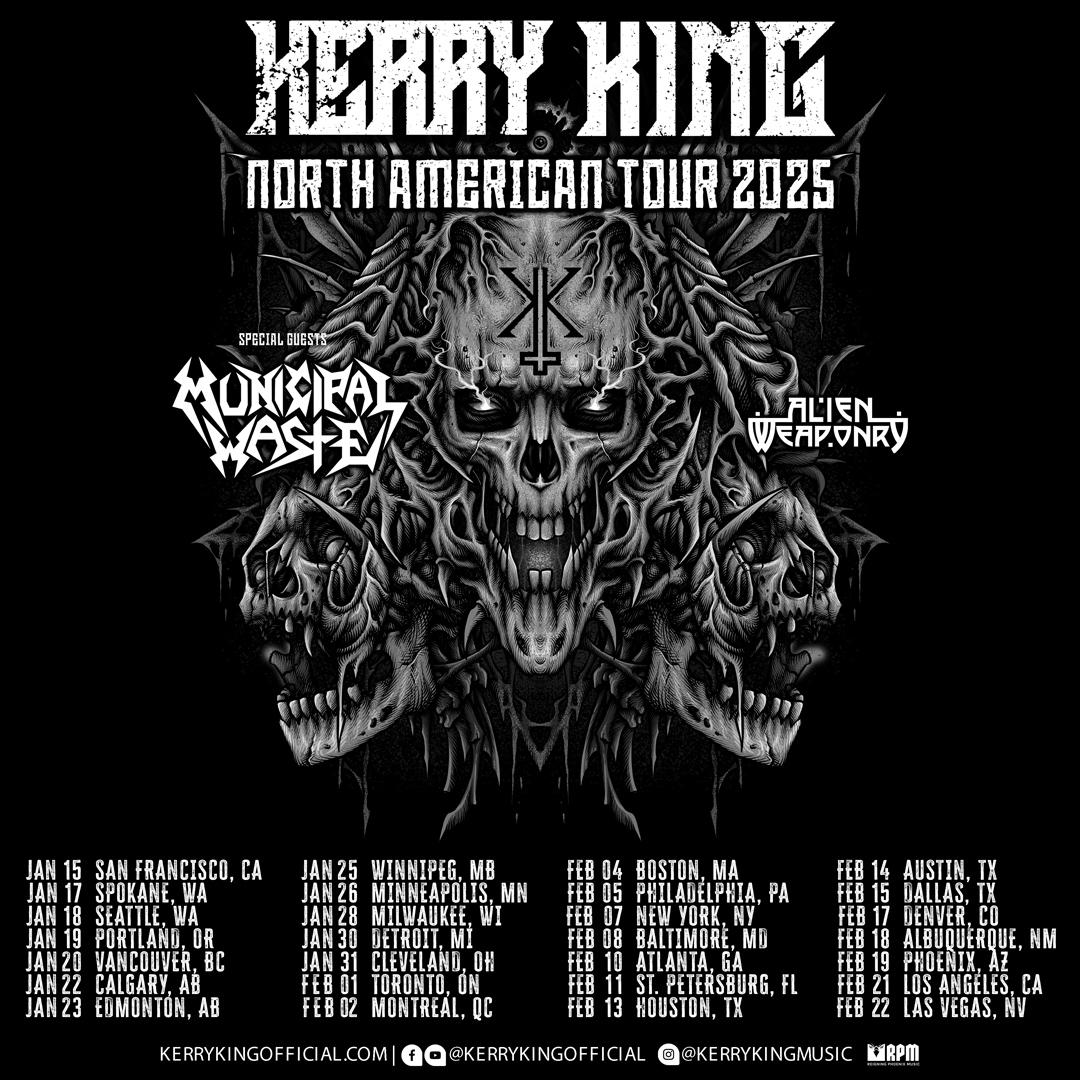 Kerry King North American Tour 2025