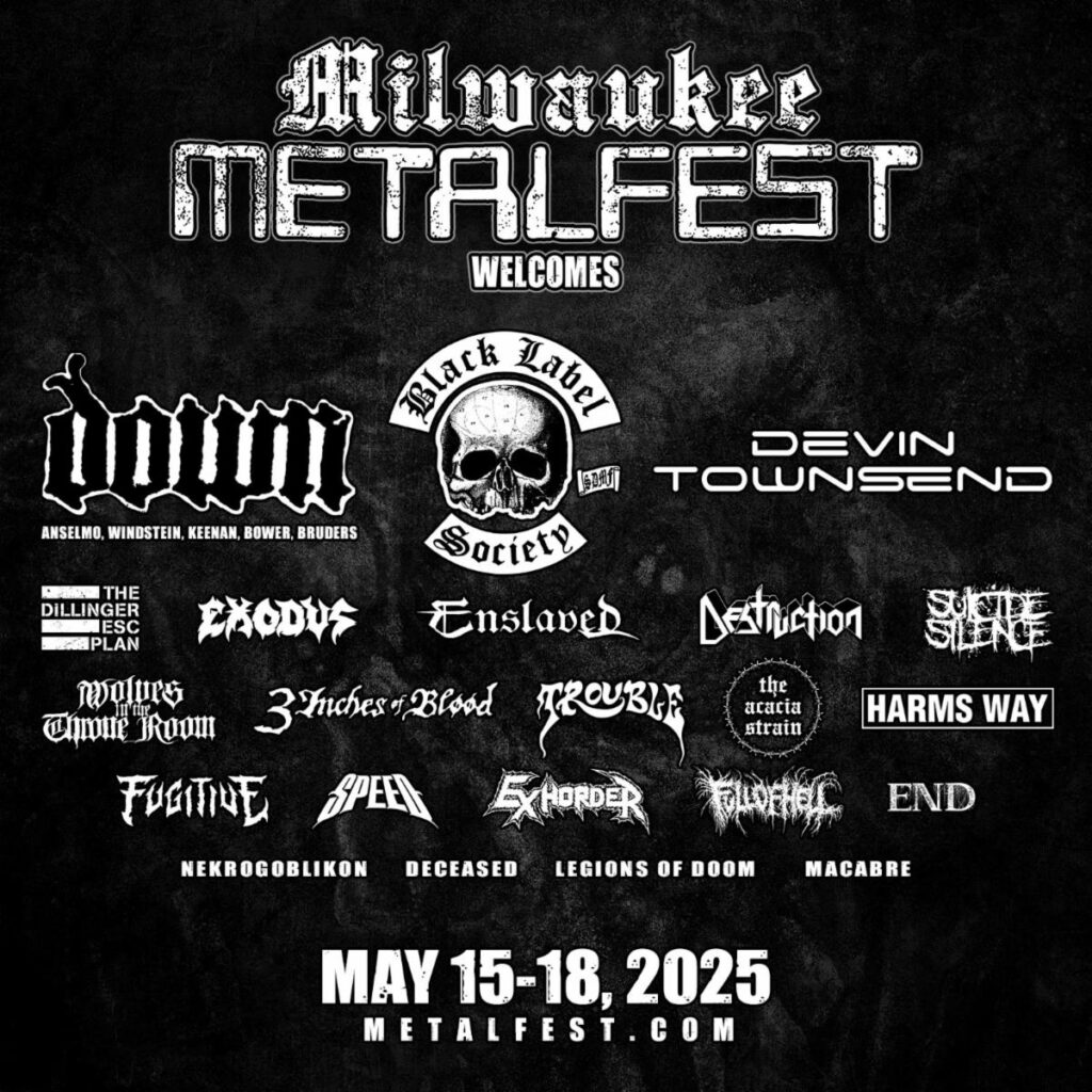 Milwaukee Metal Festival 2025 - Announcement 2