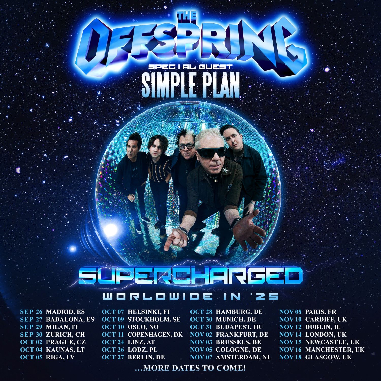 The Offspring European Tour 2025