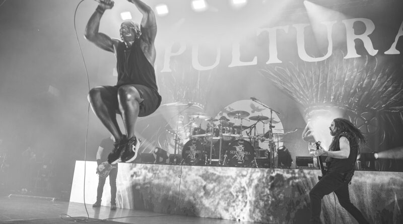 Sepultura live @ Eventim Apollo, Manchester. Photo Credit: Sarah Tsang