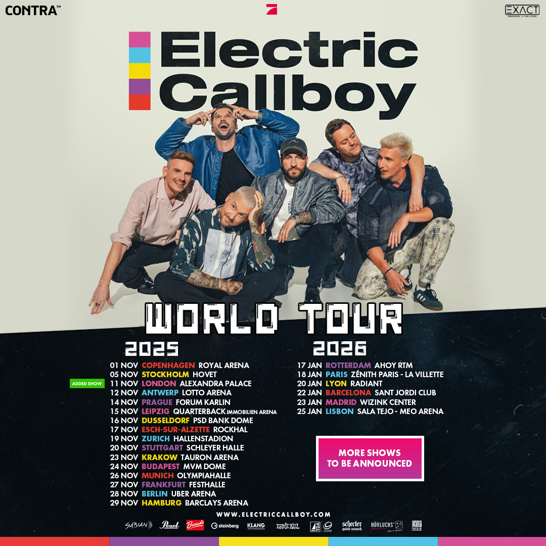 Electric Callboy European Tour 2025-26