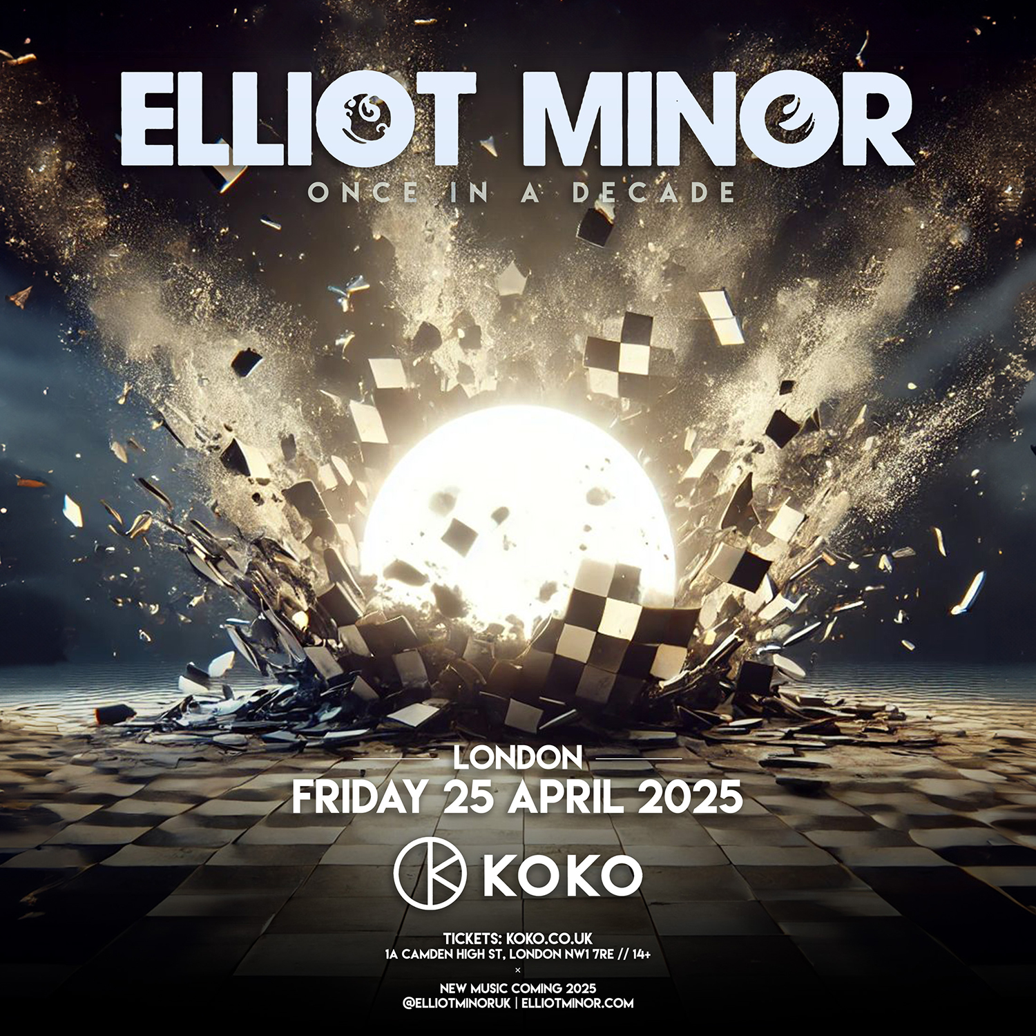 Elliot Minor UK show 2025