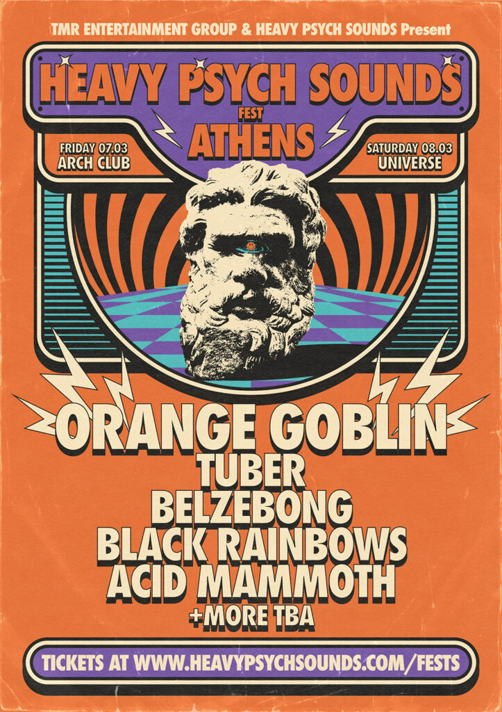 Heavy Psych Sounds Fest Athens 2025 - Announcement 1