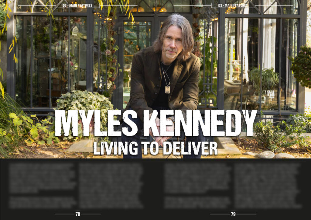 Distorted Sound: Issue 114 - Myles Kennedy - PROMO