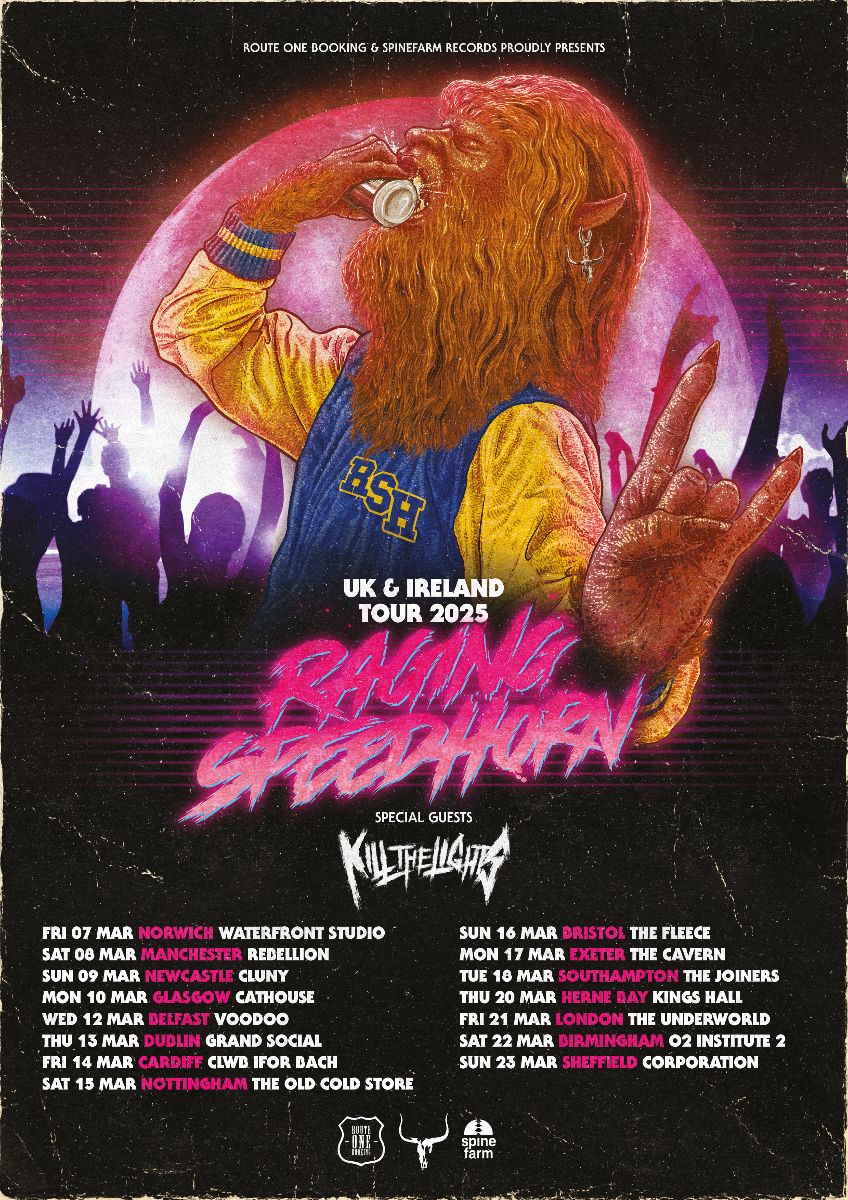 Raging Speedhorn UK Tour 2025